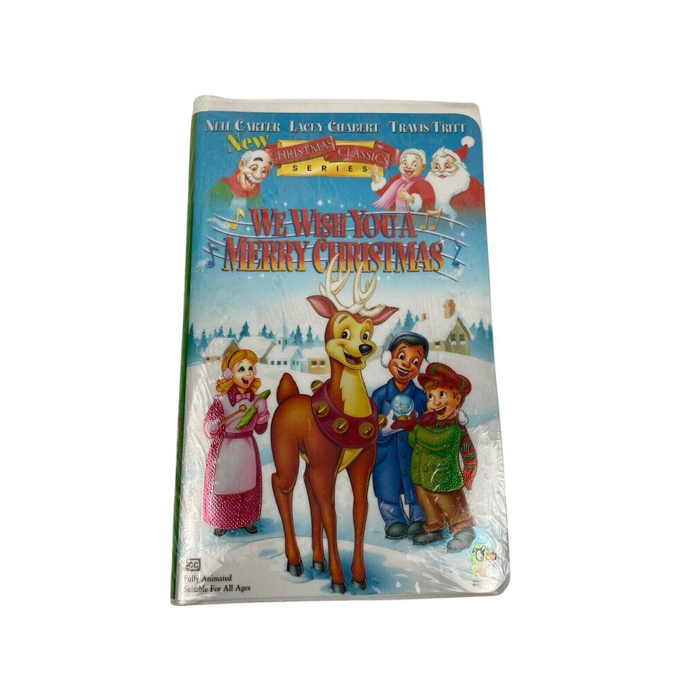 We Wish You A Merry Christmas (VHS, 1999) NEW IN PACKAGE